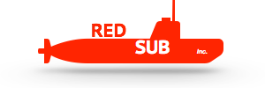 RED SUB Inc. Logo